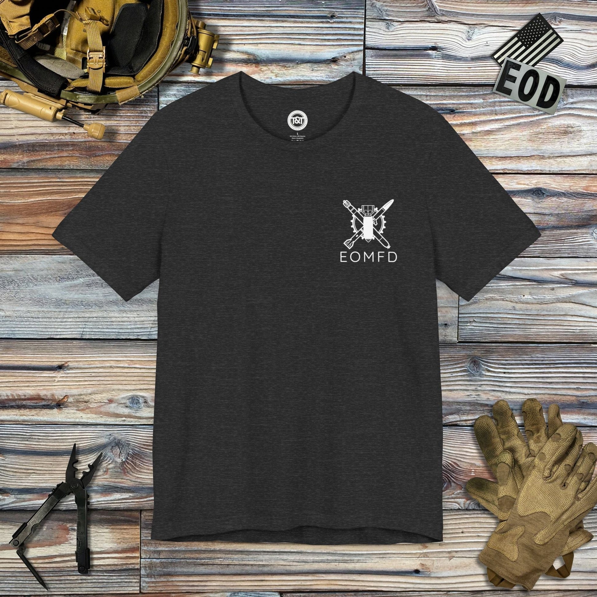 Tavern and Trail T-Shirt Keep Calm (Back Print) T-Shirt