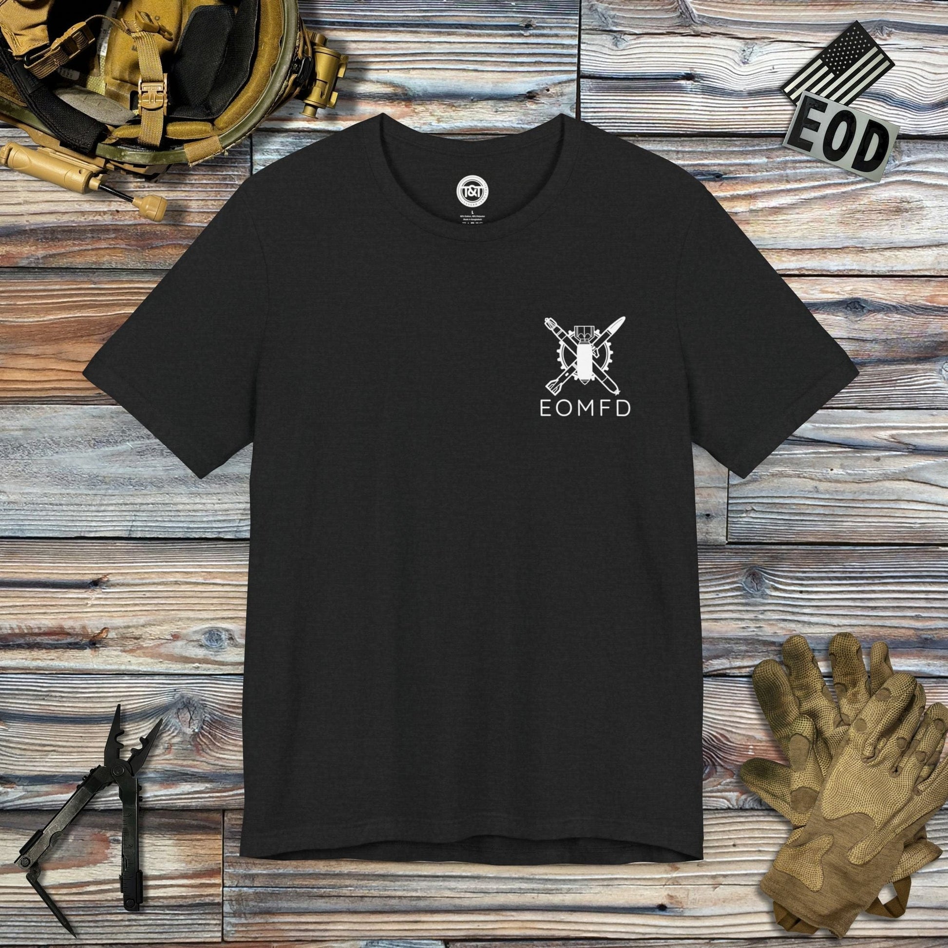 Tavern and Trail T-Shirt Keep Calm (Back Print) T-Shirt