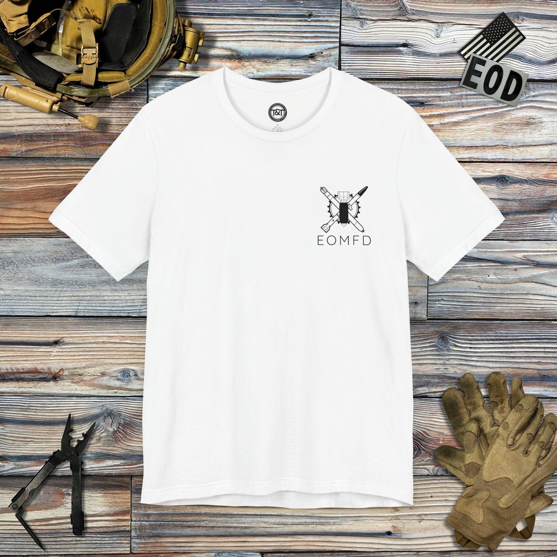 Tavern and Trail T-Shirt Keep Calm (Back Print) T-Shirt