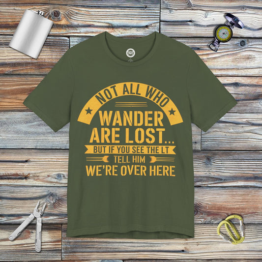 Tavern and Trail T-Shirt LT is Missing T-Shirt Military Green / S