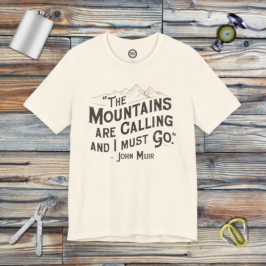 Tavern and Trail T-Shirt Muir Mountains T-Shirt Natural / S