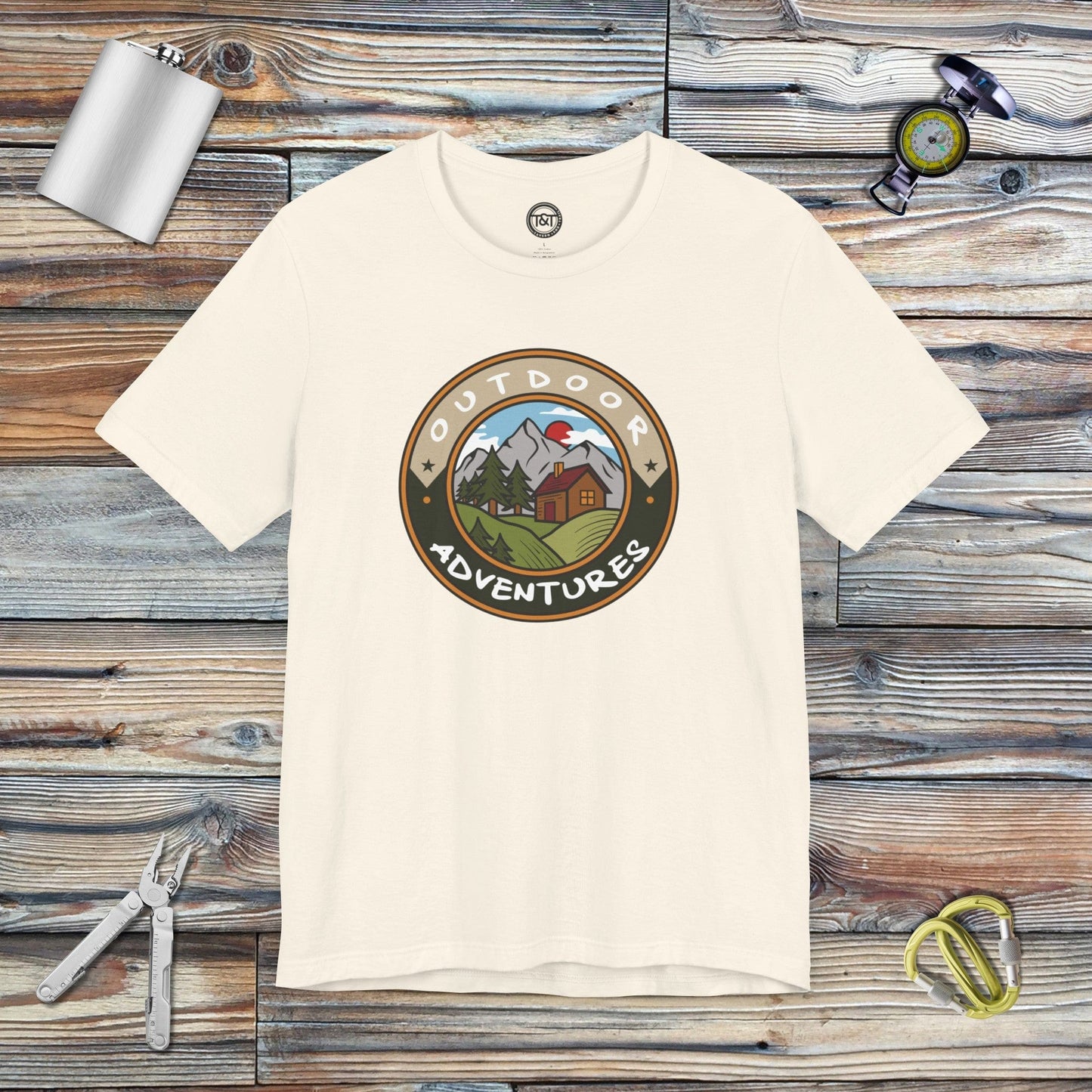 Tavern and Trail T-Shirt Outdoor Adventures T-Shirt Natural / S