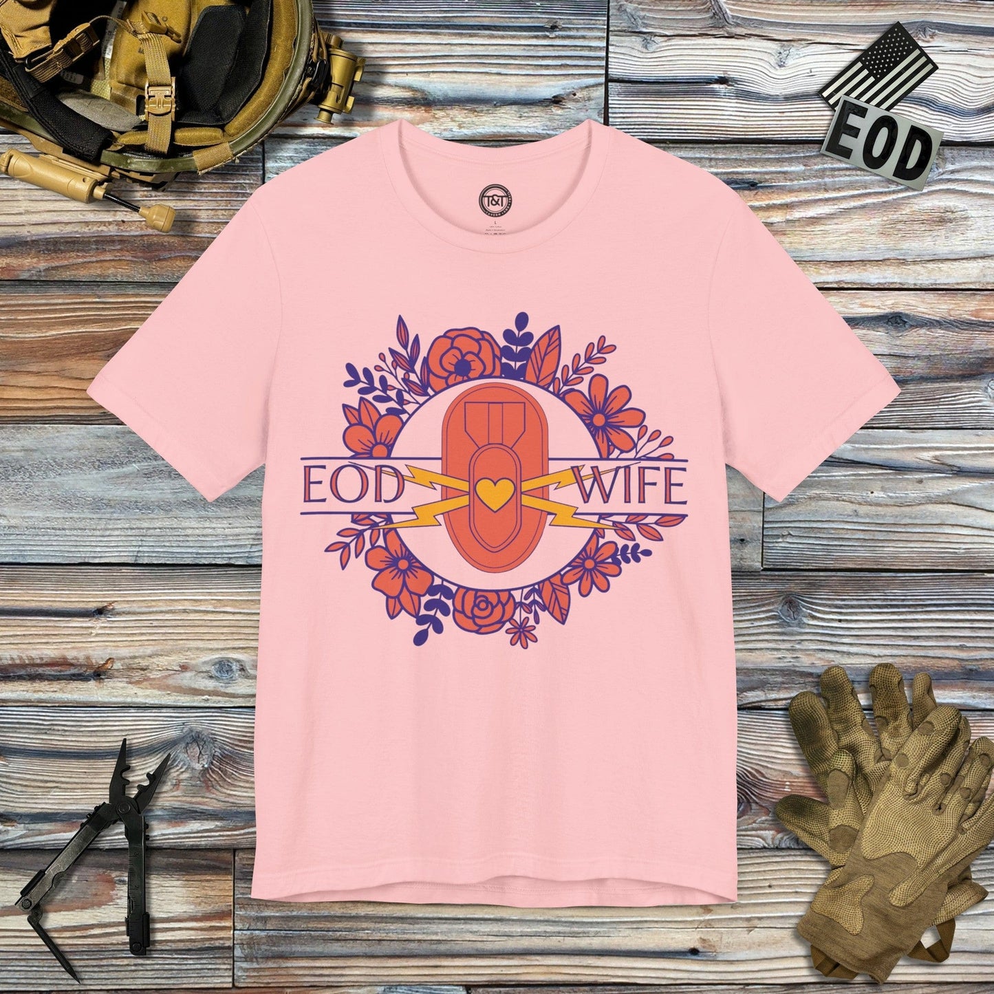 Tavern and Trail T-Shirt EOD Wife (Warm) T-Shirt Pink / S