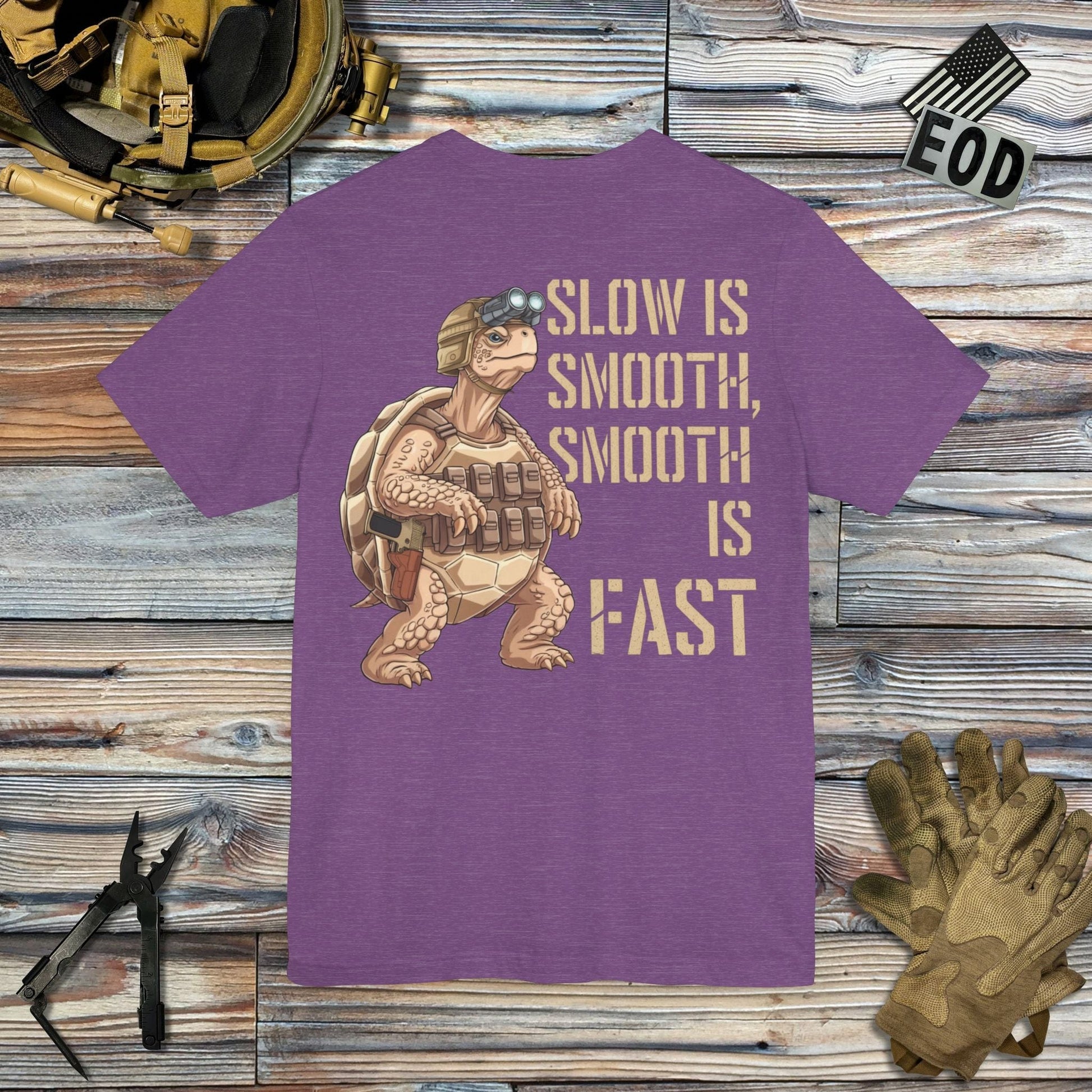 Tavern and Trail T-Shirt Slow is Smooth (Backprint) T-Shirt