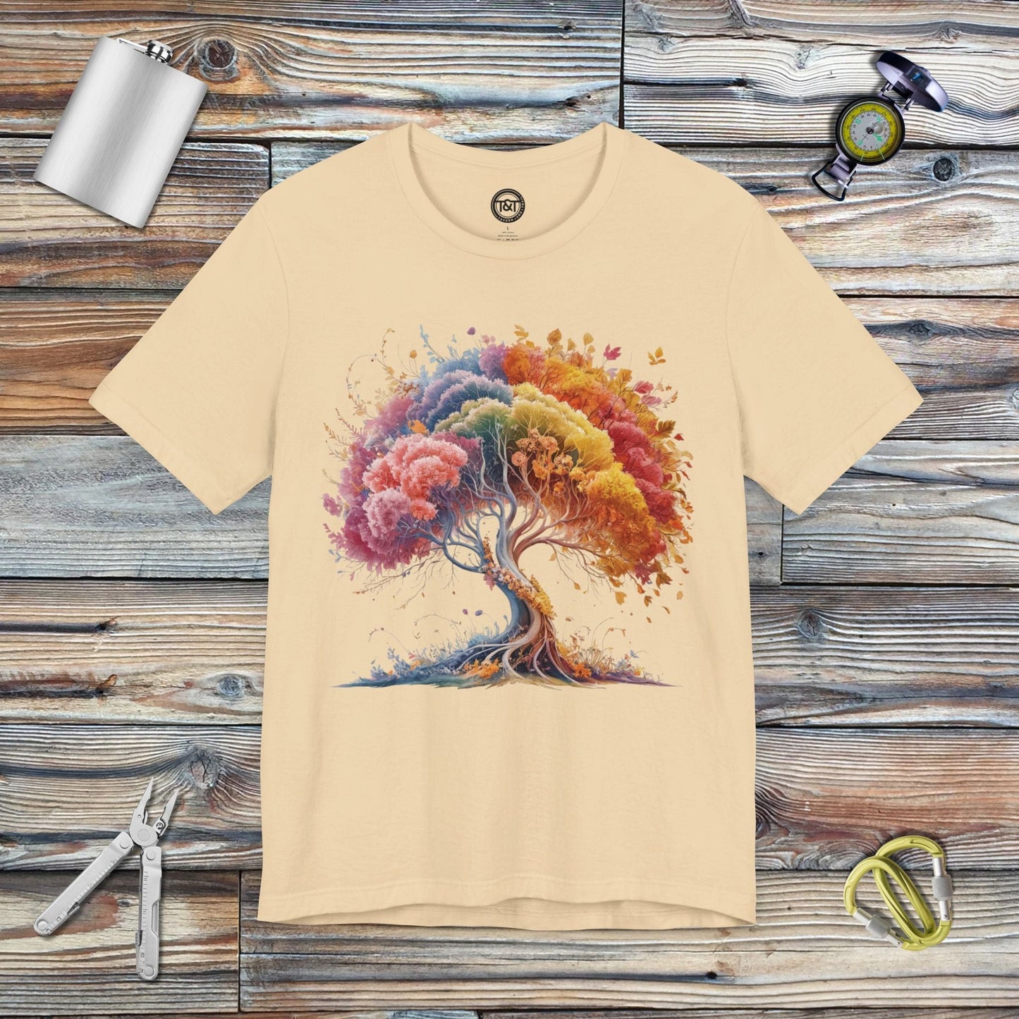 Tavern and Trail T-Shirt Dreaming Tree T-Shirt Soft Cream / S