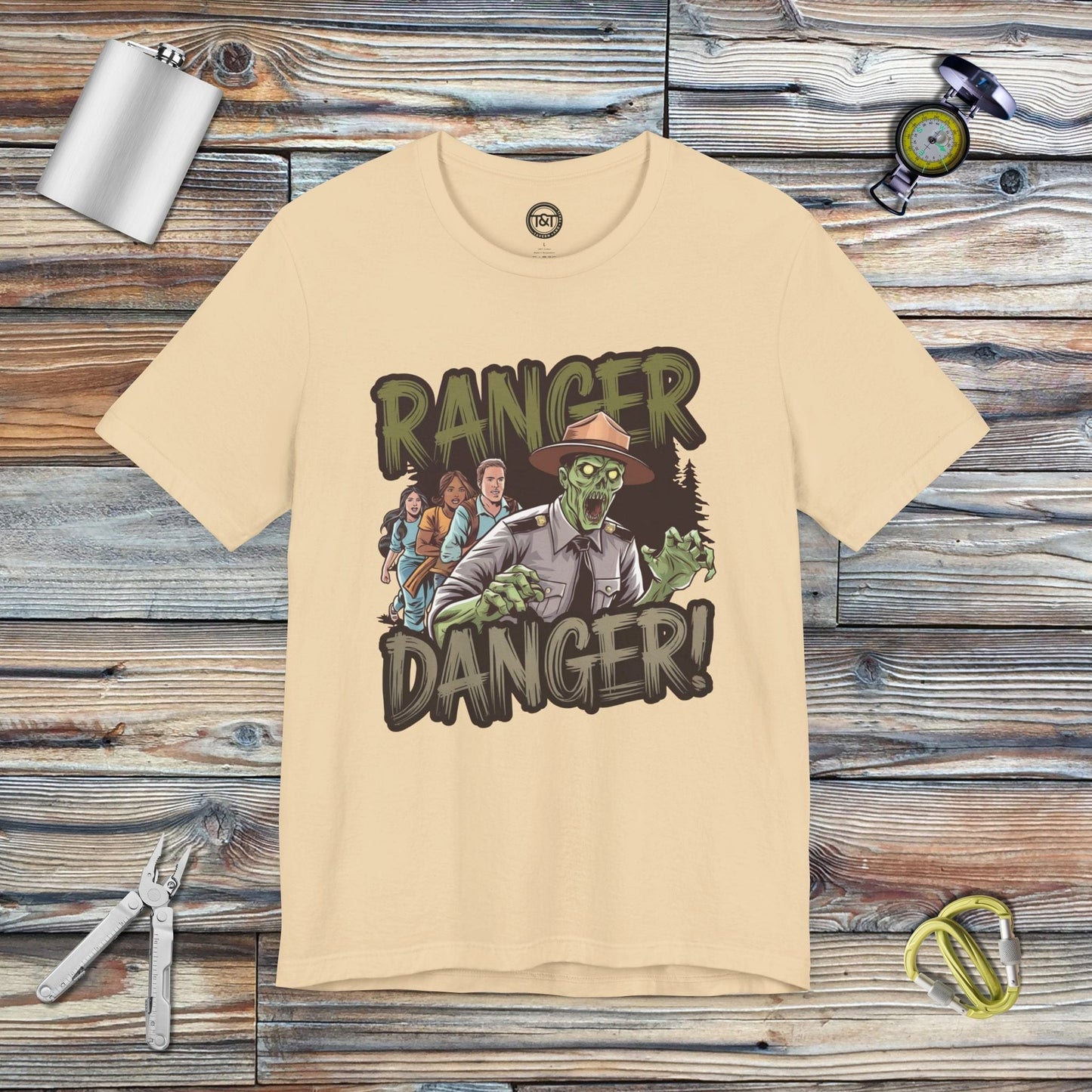 Tavern and Trail T-Shirt Ranger Danger T-Shirt Soft Cream / S