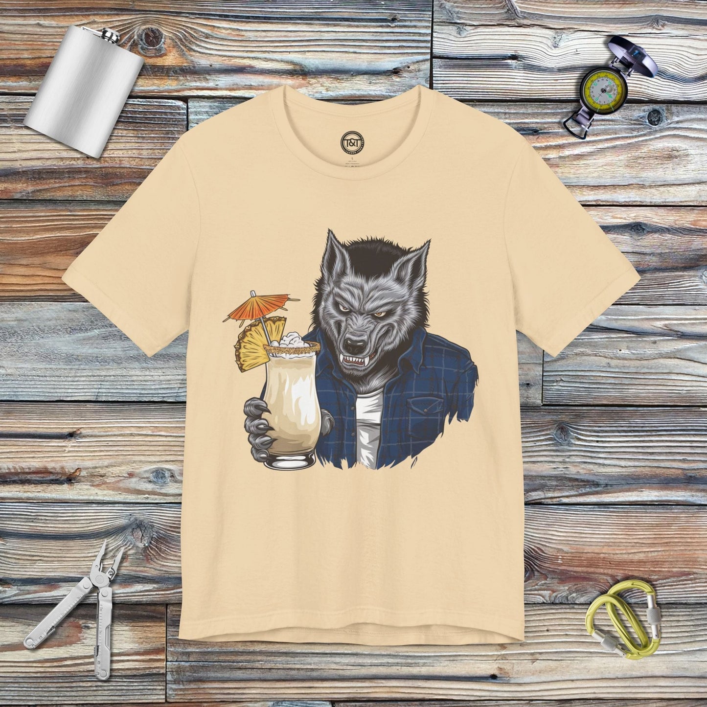 Tavern and Trail T-Shirt Werewolf of London T-Shirt Soft Cream / S