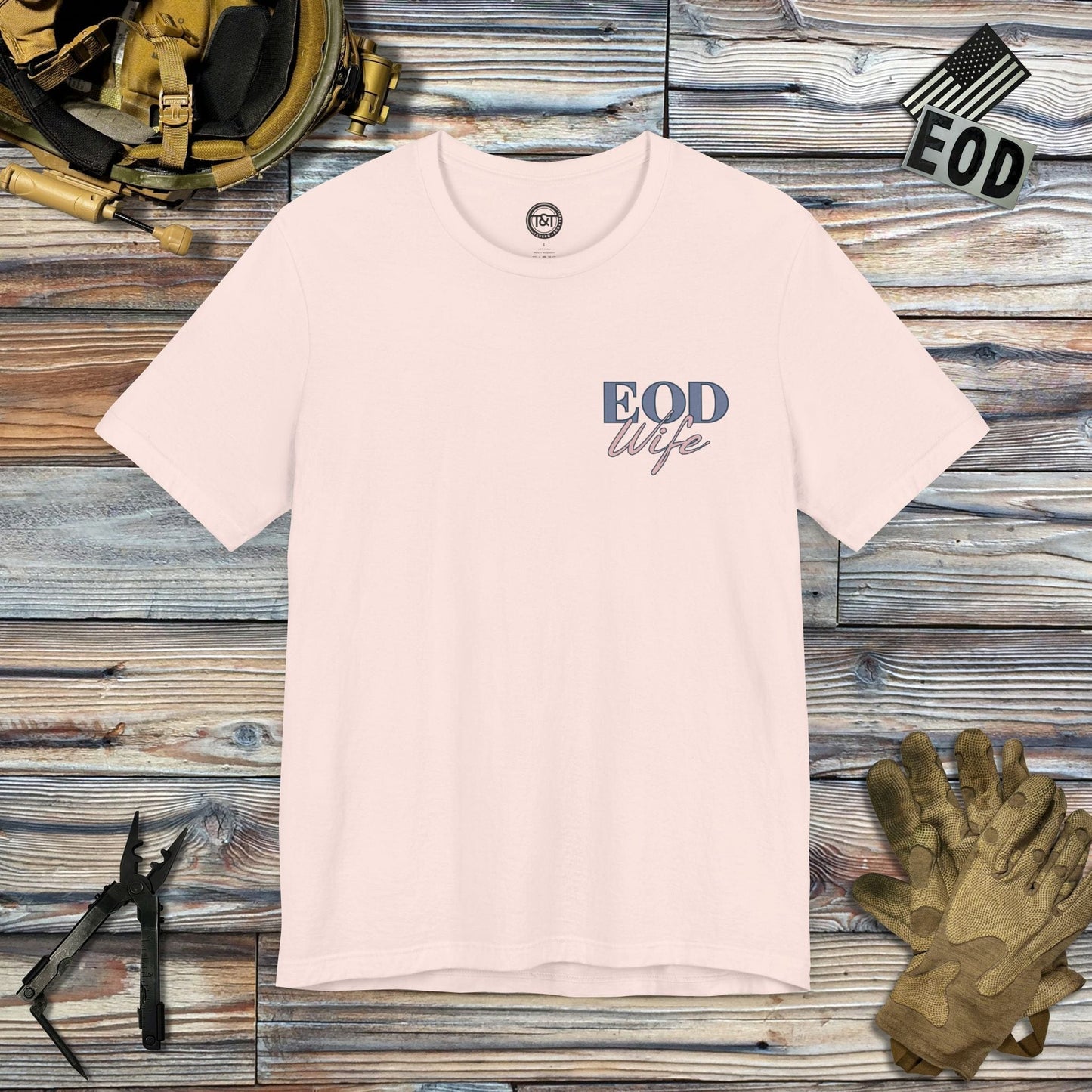 Tavern and Trail T-Shirt EOD Wife (Gen 2) [Backprint] T-Shirt Soft Pink / S