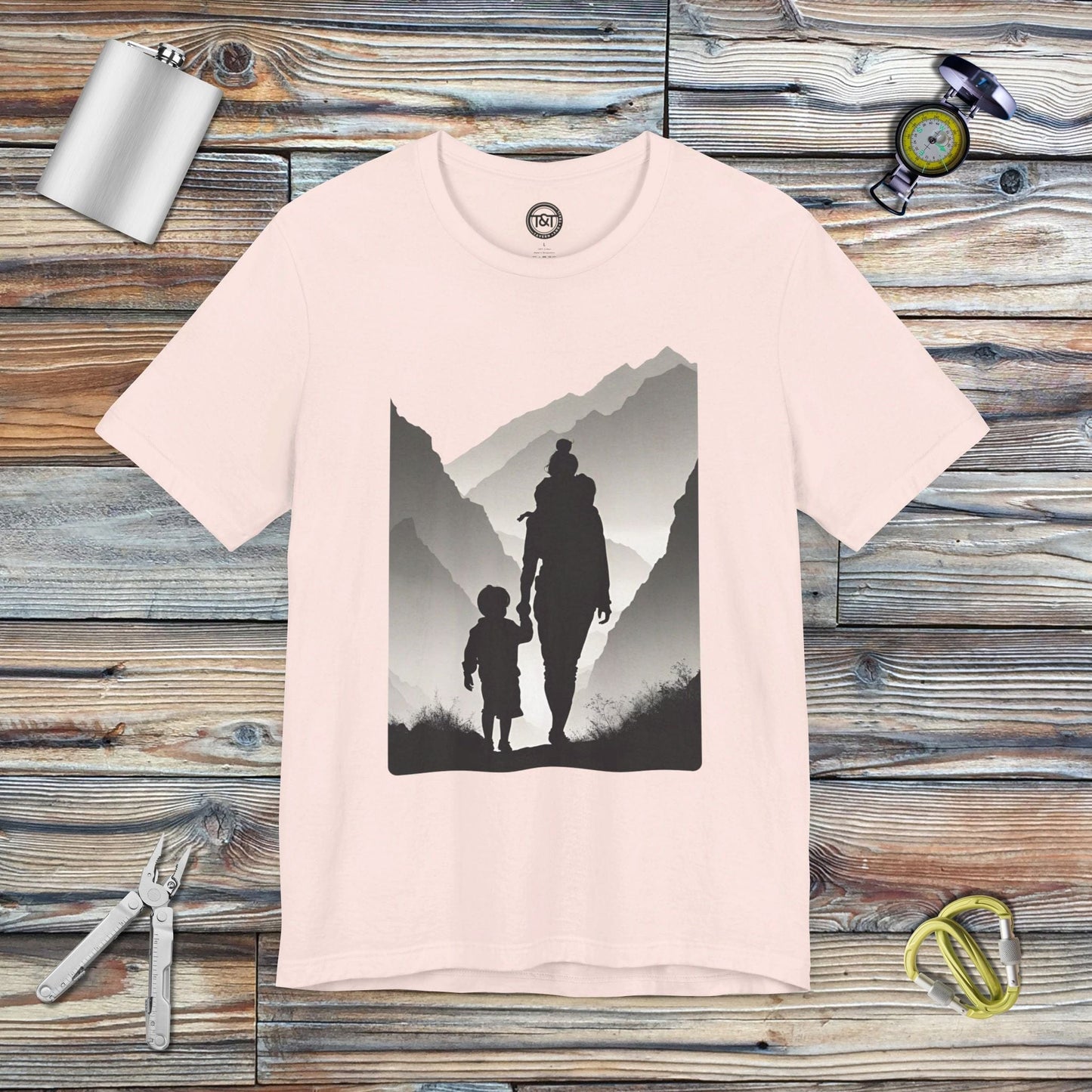 Tavern and Trail T-Shirt MOAB (Mother of all Backpackers) T-Shirt Soft Pink / S