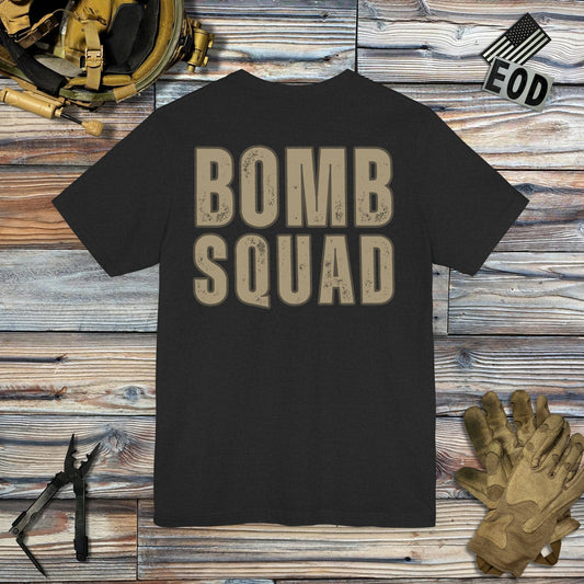 Tavern and Trail T-Shirt Traditional Bomb Squad (Backprint) T-Shirt Solid Black Blend / S