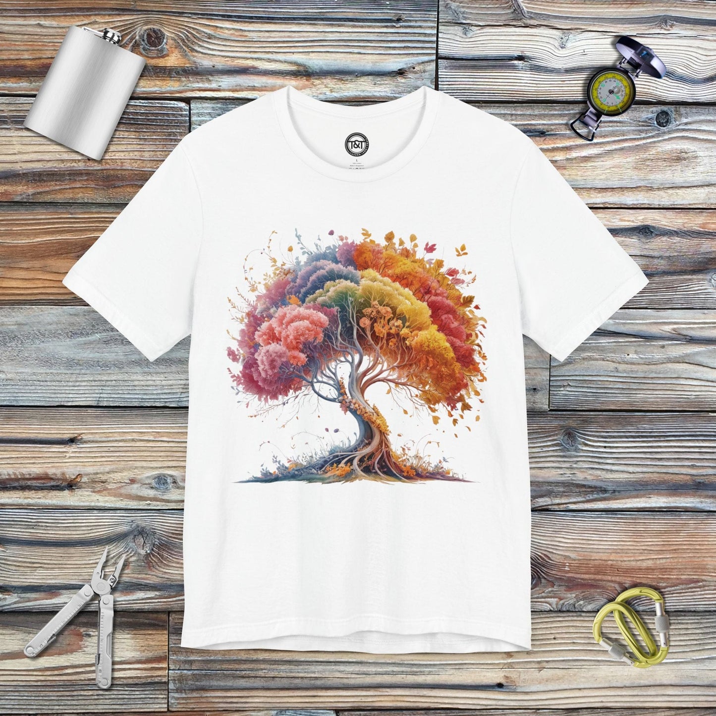 Tavern and Trail T-Shirt Dreaming Tree T-Shirt White / S