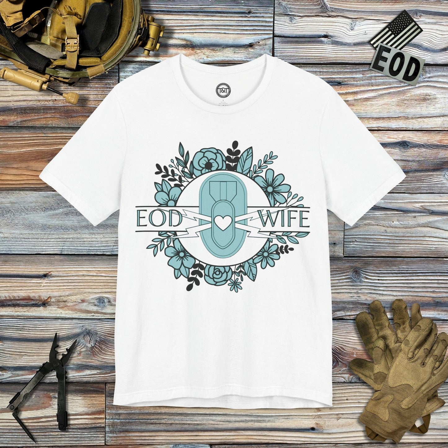 Tavern and Trail T-Shirt EOD Wife (Cool) T-Shirt White / S