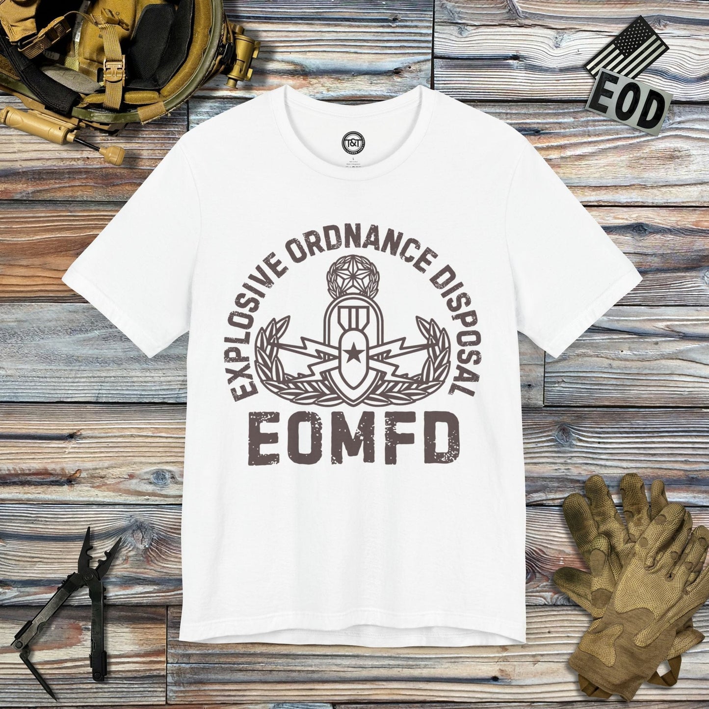 Tavern and Trail T-Shirt EOMFD Crab T-Shirt White / S