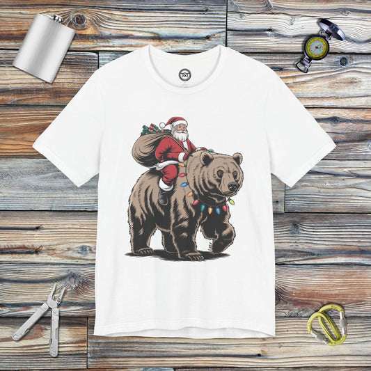 Tavern and Trail T-Shirt Grizzly Clause T-Shirt White / S