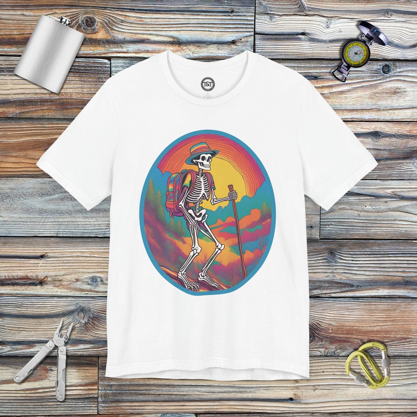 Tavern and Trail T-Shirt Long Strange Trip T-Shirt White / S