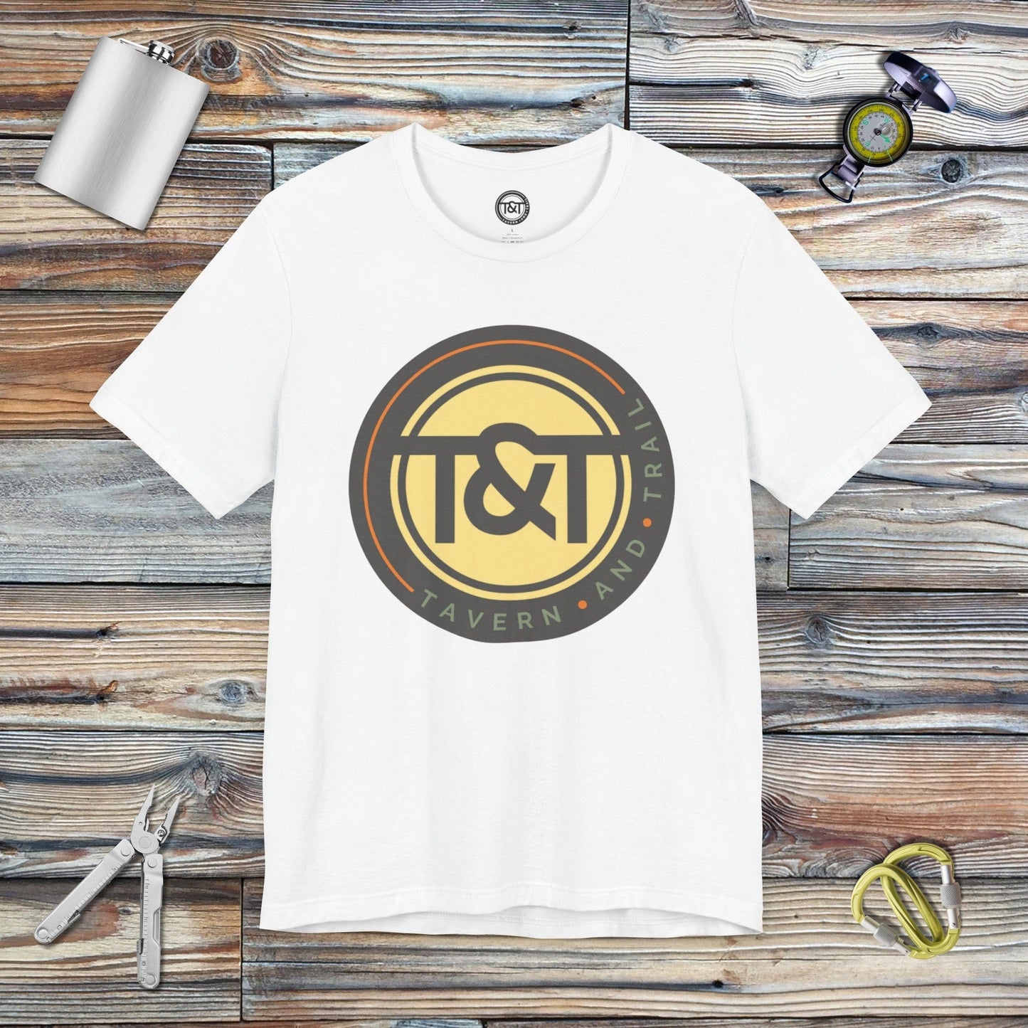 Tavern and Trail T-Shirt T&T Icon T-Shirt White / S