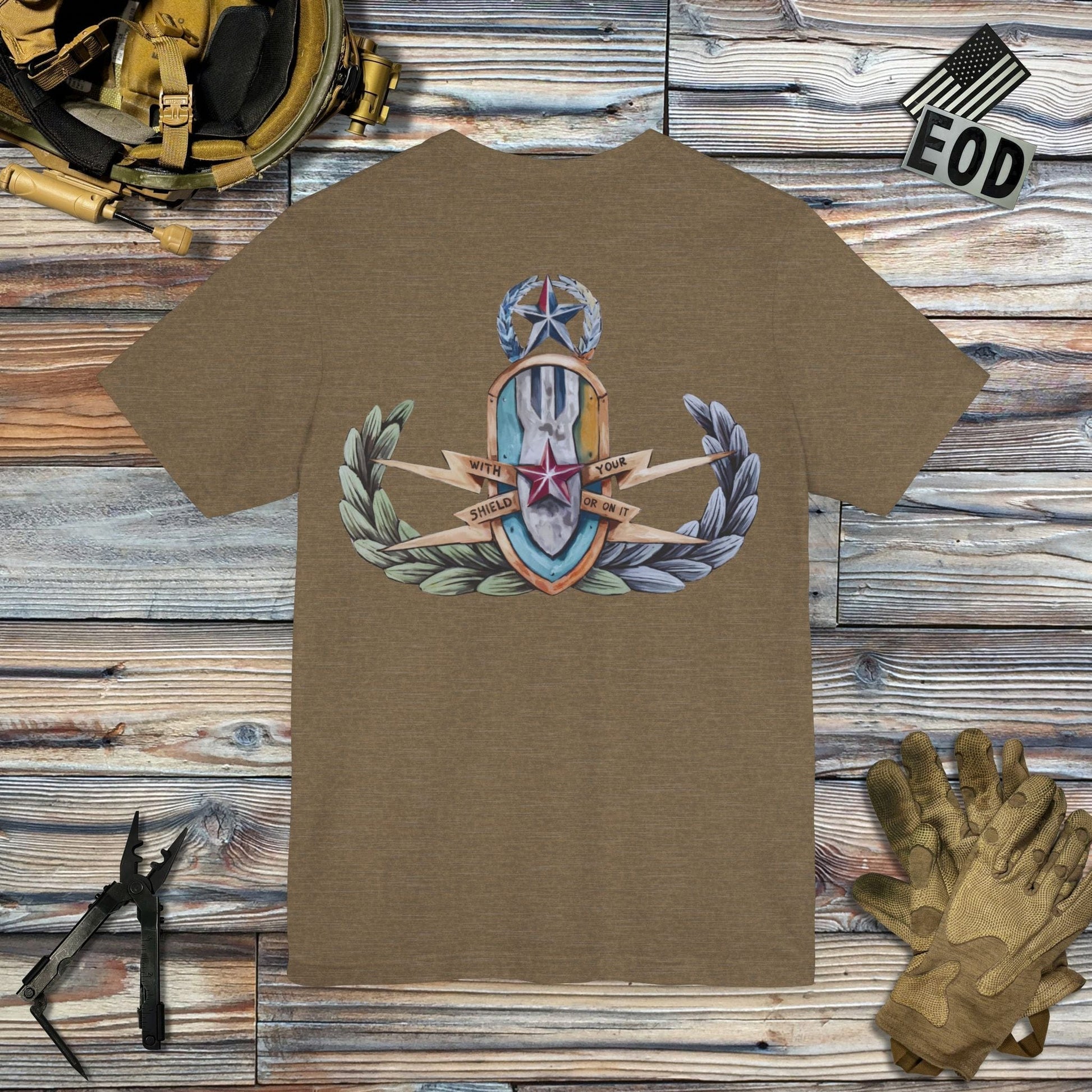 Tavern and Trail T-Shirt With Your Shield (Backprint) T-Shirt